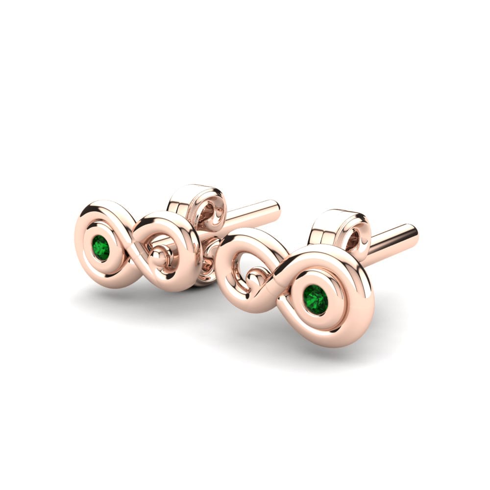 Green Zirconia Kid's Earring Aranoia