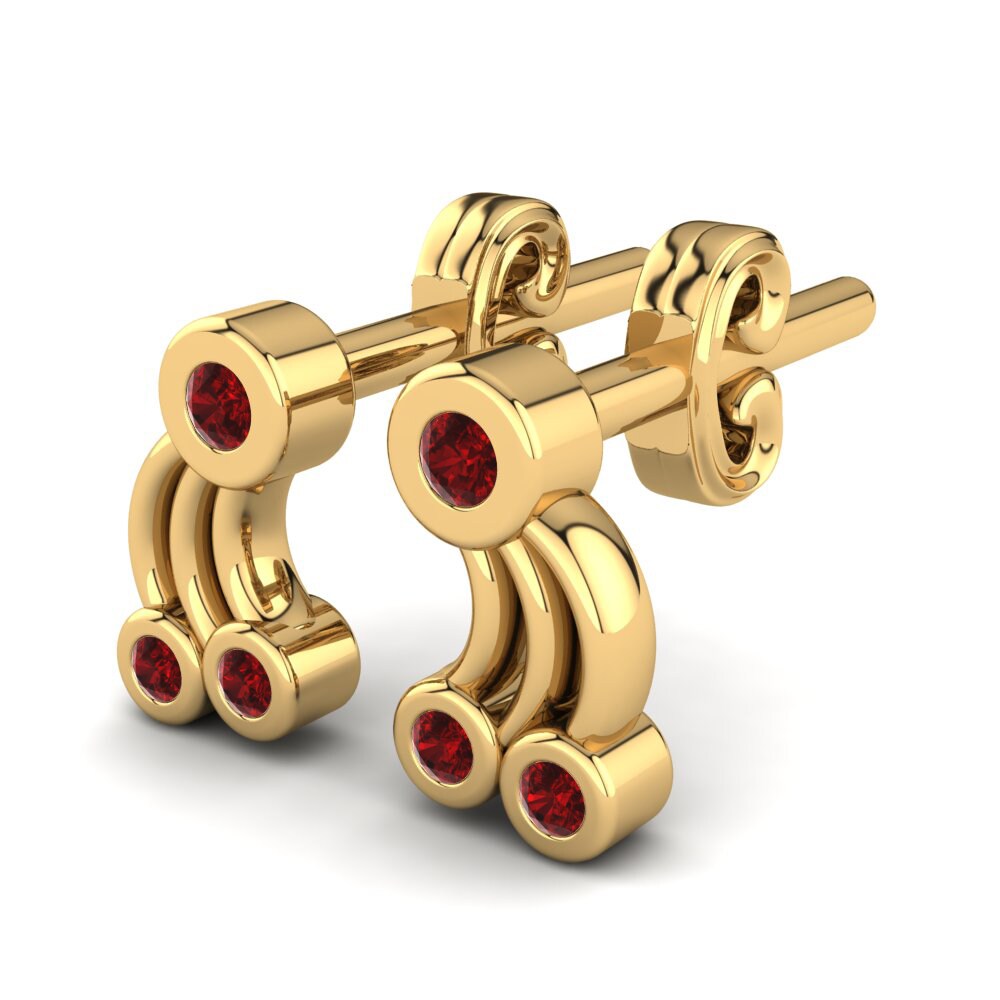 Ruby Kid's Earring Creflo