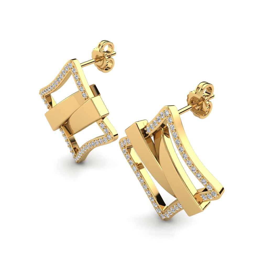 Đá Zirconia Bông tai nữ Kevanna