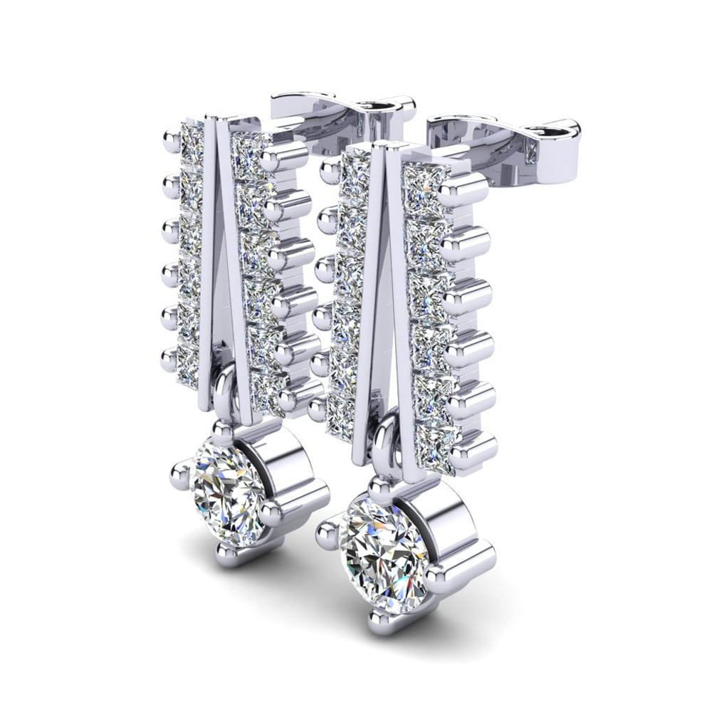 Moissanite Dames Oorbellen Lacramiora