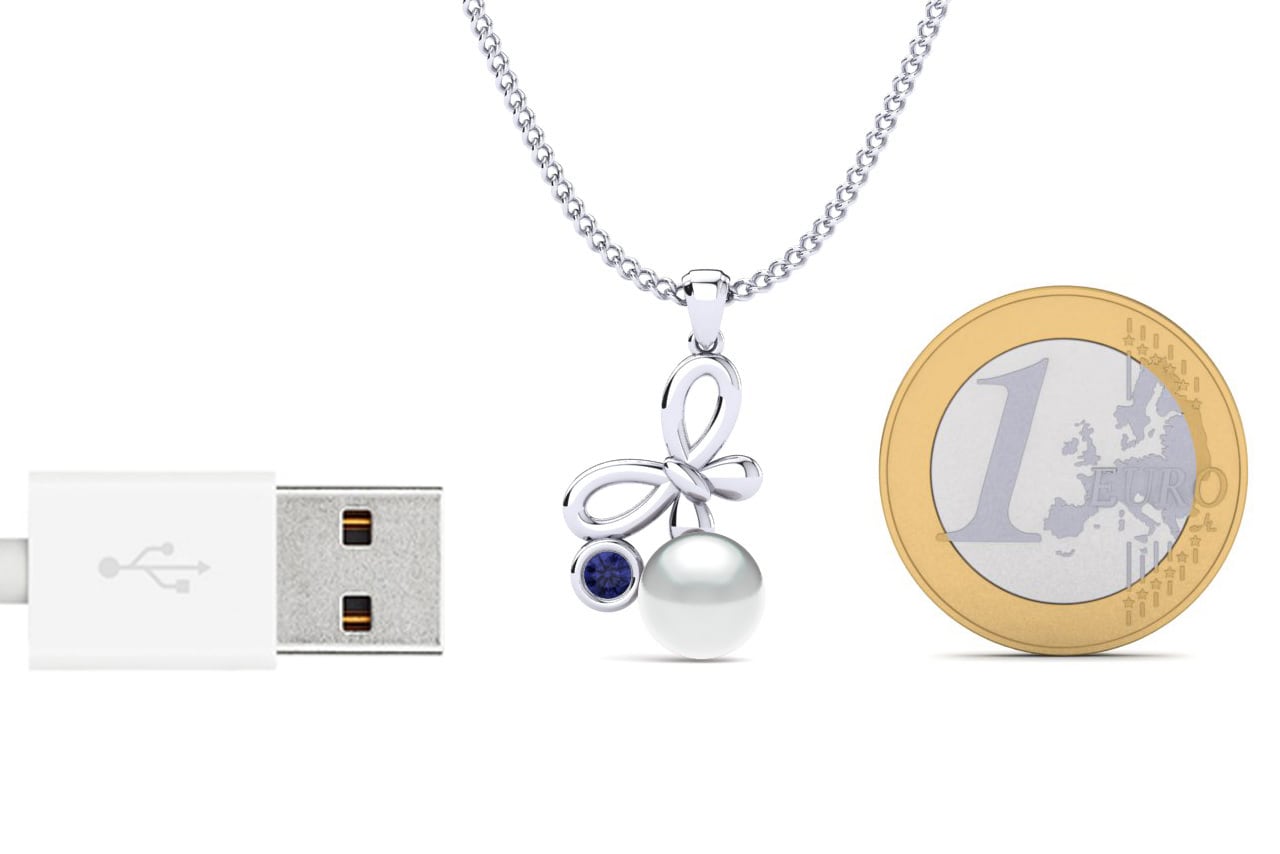Tanzanite Women's Pendant Lapriel Ø8 mm