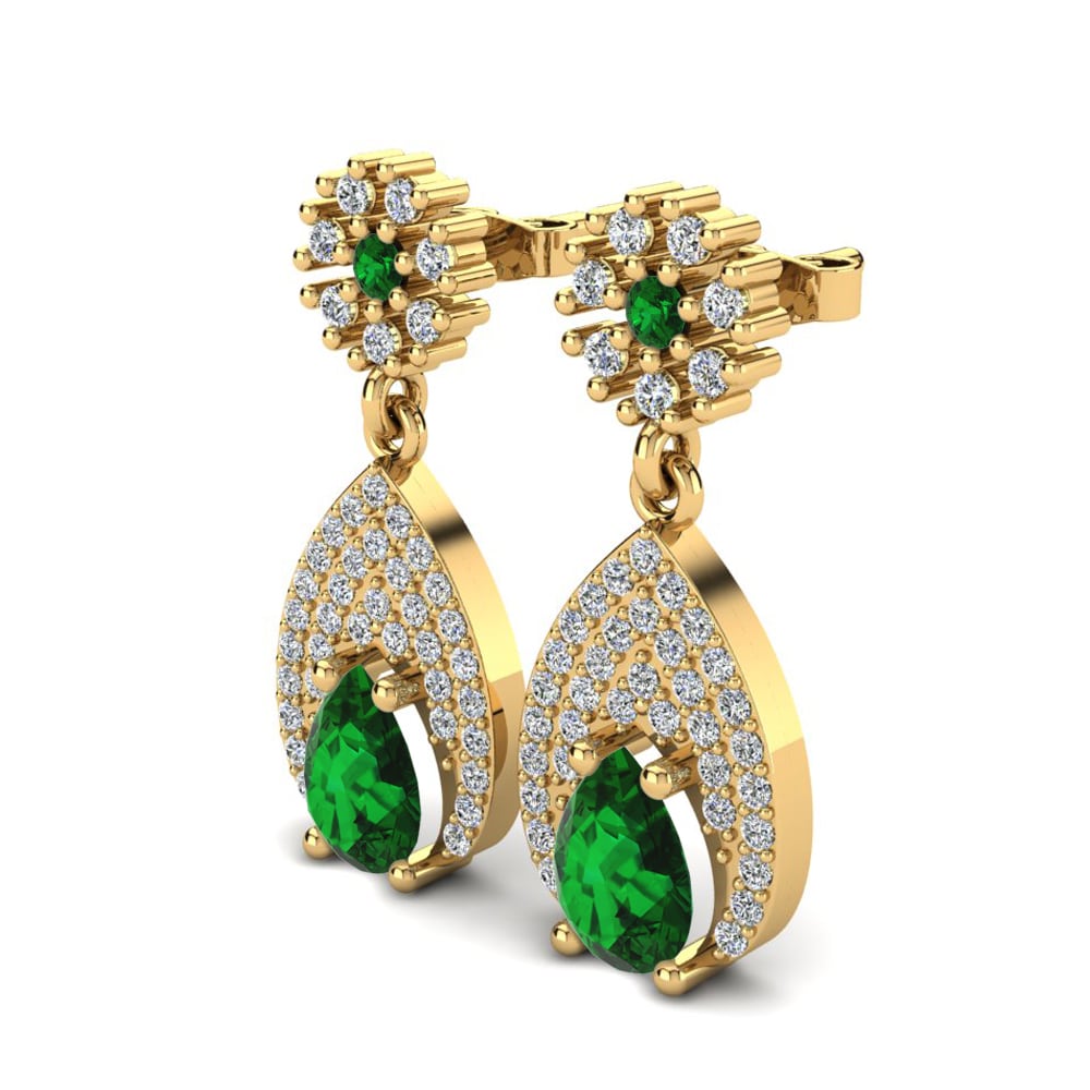 Emerald Women's Earring Ligia