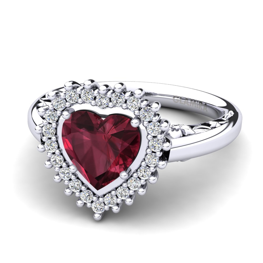 Garnet Women's Ring Machi