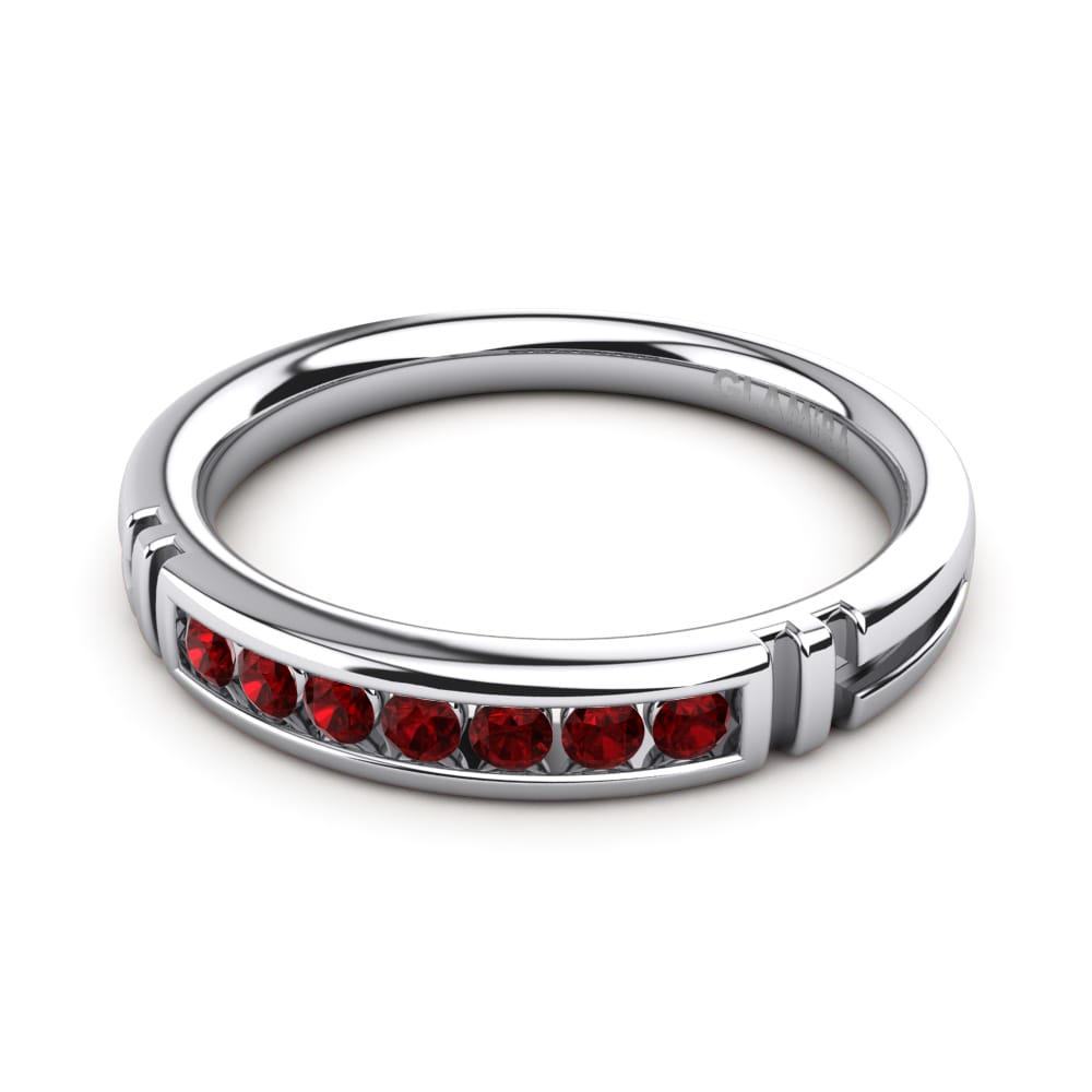 Circonita Roja Anillo Mika