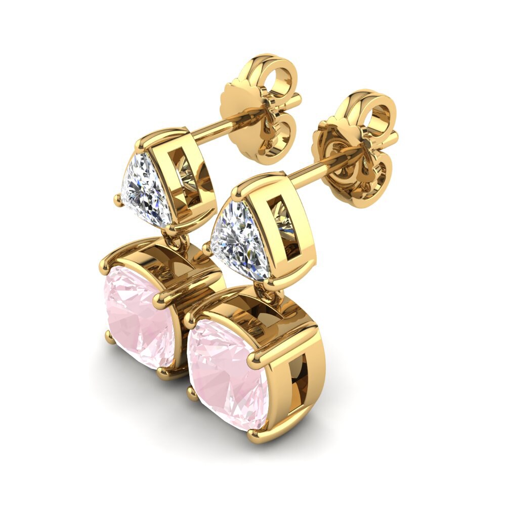 Rose Quartz Women's Earring Muiris