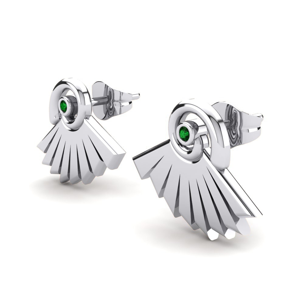 Green Zirconia Women's Earring Belen