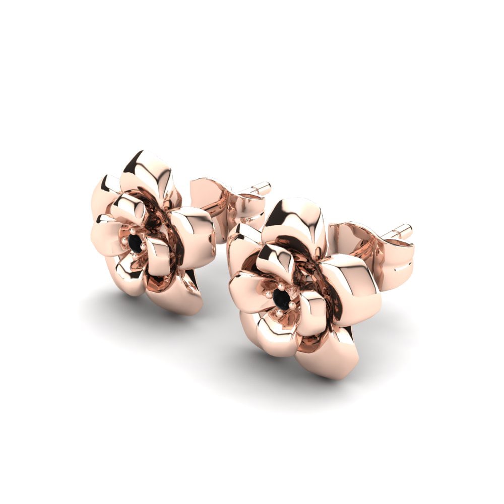 Black Sapphire Women's Earring Odina