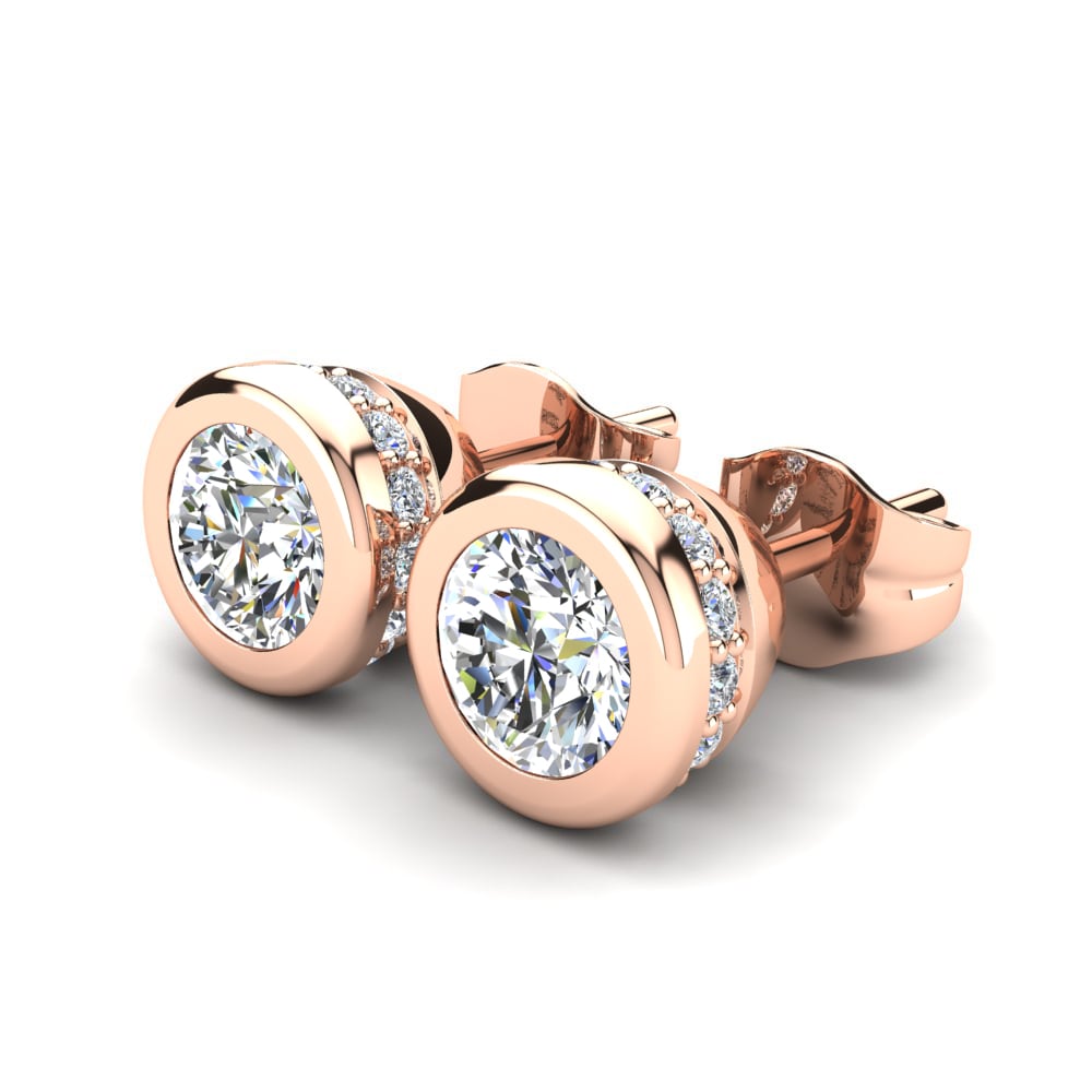18ct Rose Gold Women's Earring Sarmilla