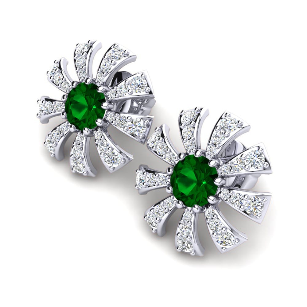 Circonita Verde Pendiente de mujer Santaron
