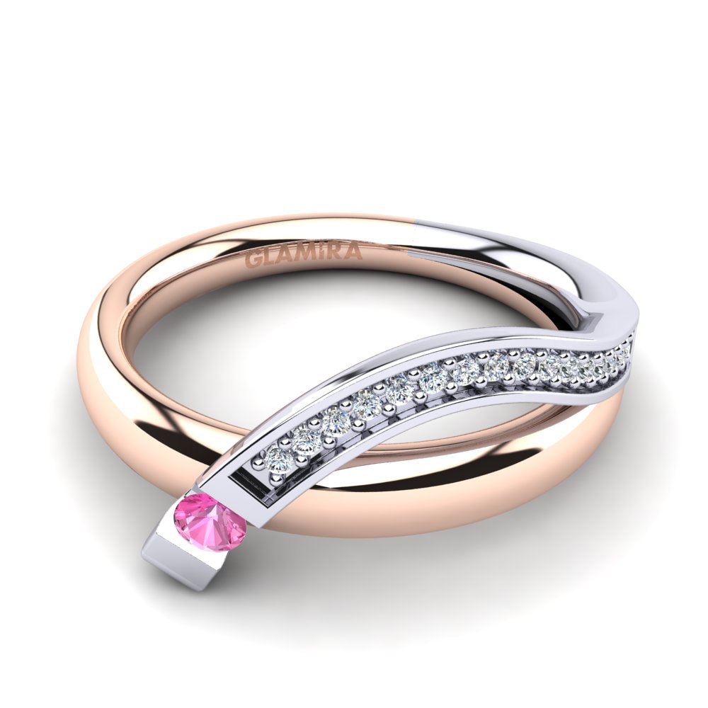 Pink Tourmaline Ring Nutmeg