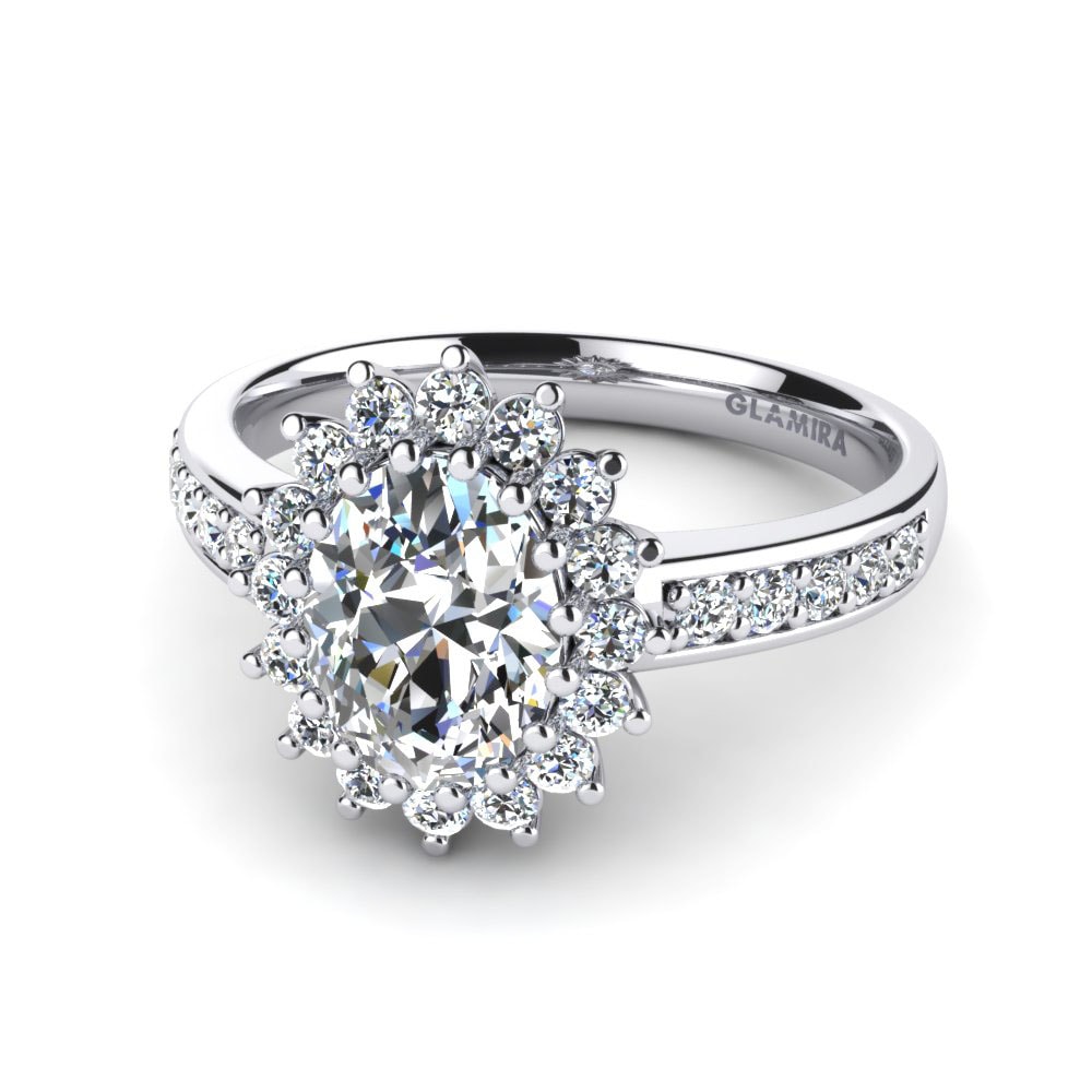 Oval Engagement Ring Lillian