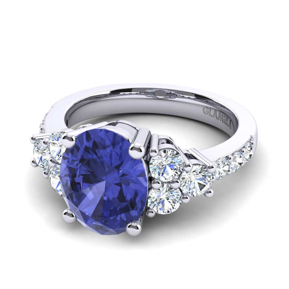 Tanzanite Engagement Ring Cecily