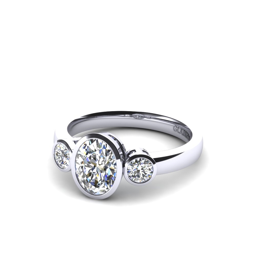Zirconia Bridal Set Exquisite Ring A