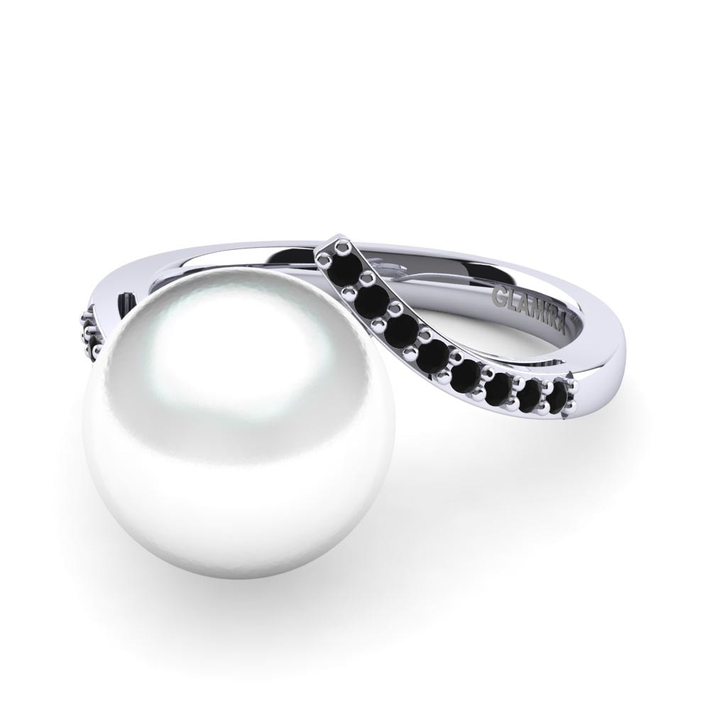 Ónix Negro Anillo Mabel Ø10 mm