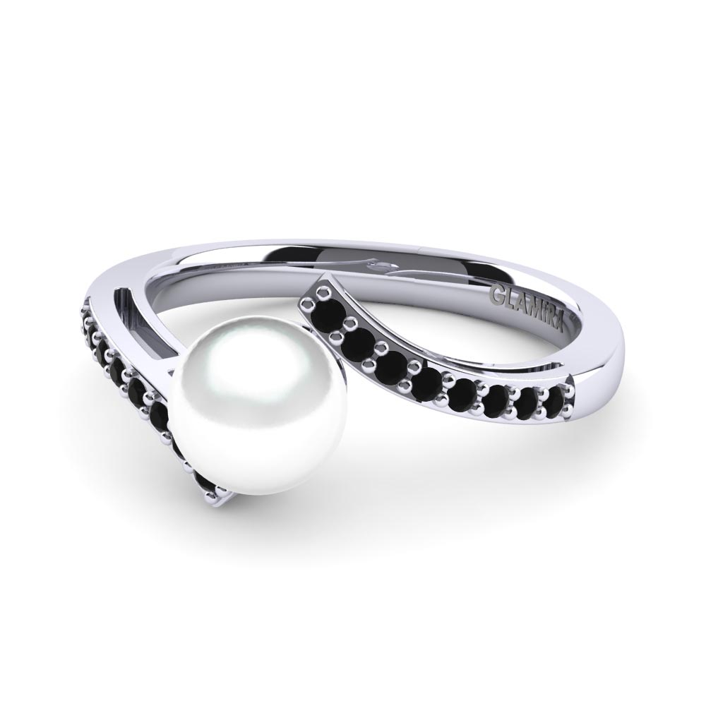 Ónix Negro Anillo Mabel Ø6 mm