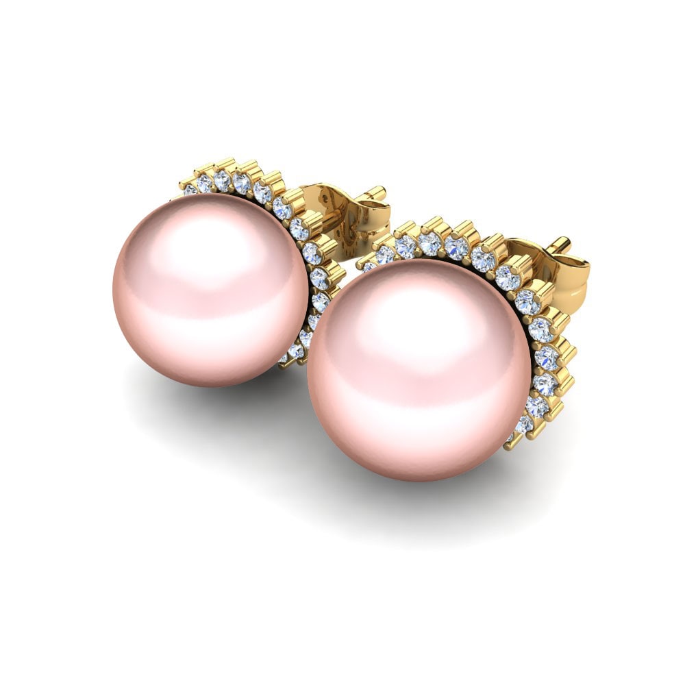 Women's Earring Blanch Ø10 mm