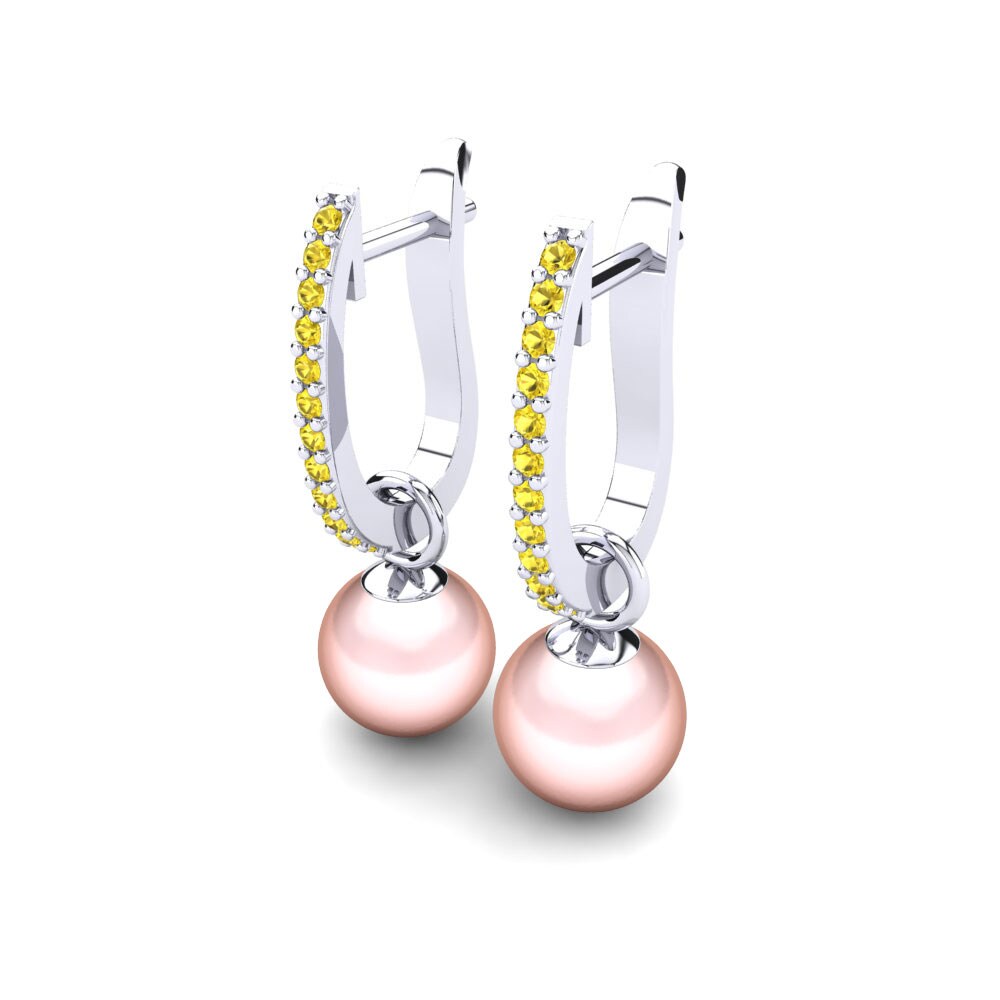 Yellow Sapphire Women's Earring Nella