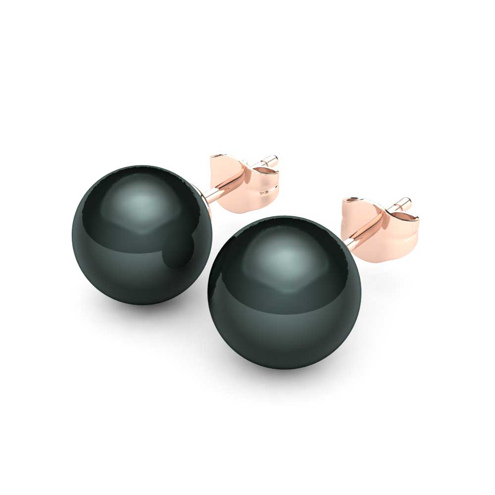 18k Rose Gold Women's Earring Leah Ø10 mm