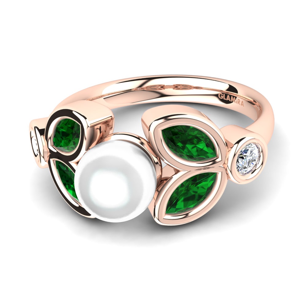 Esmeralda Anillo Littria Ø6 mm
