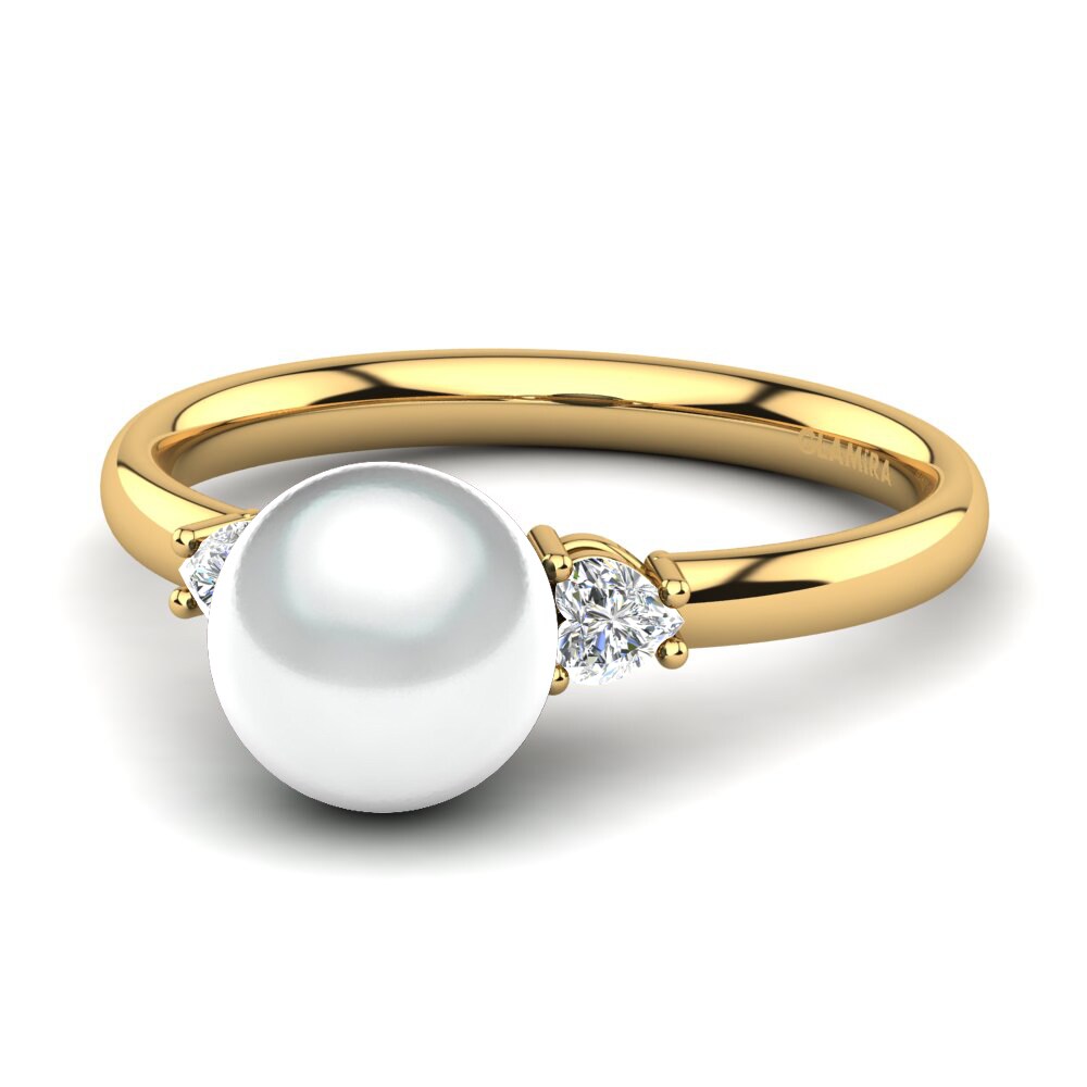 Lab Grown Diamond Ring Lorelye Ø8 mm