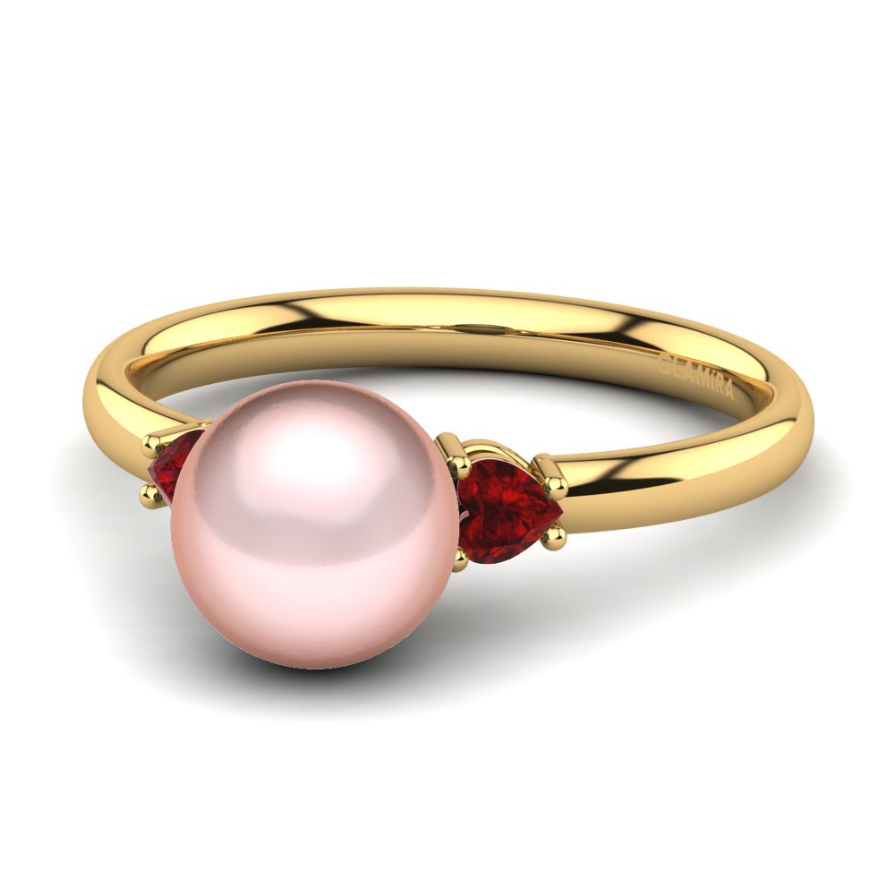 Rubí Anillo Lorelye Ø8 mm