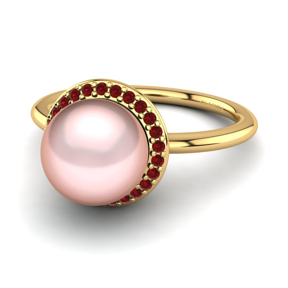 Rubí Anillo Louberta Ø8 mm