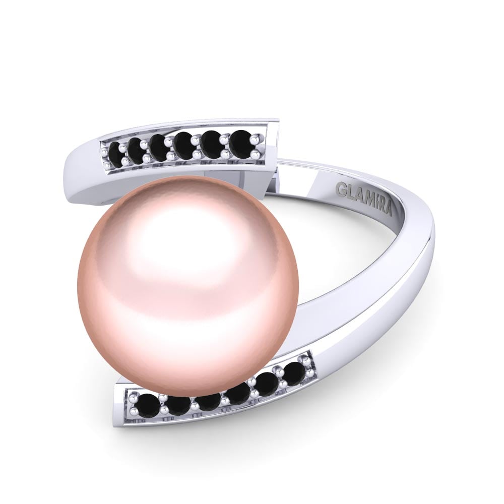 Schwarzer Diamant Ring Jolisa Ø10 mm