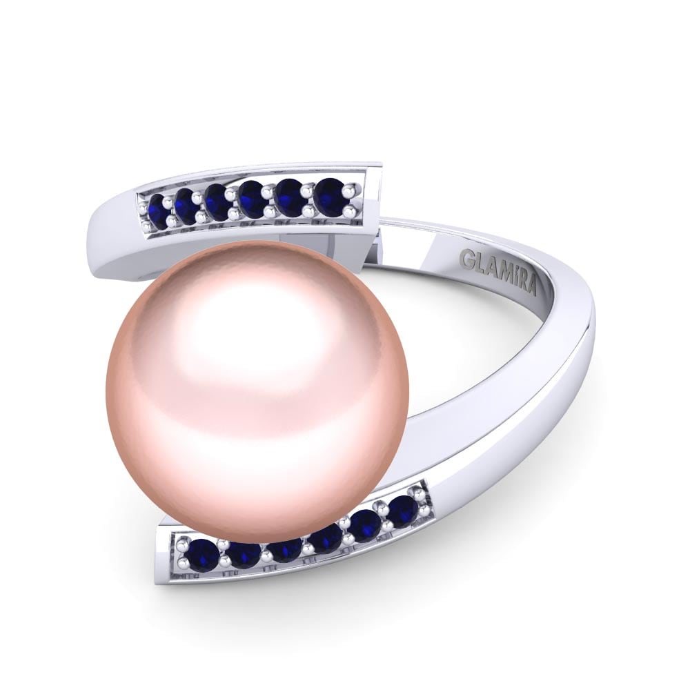 Dark Blue Zirconia Ring Jolisa Ø10 mm