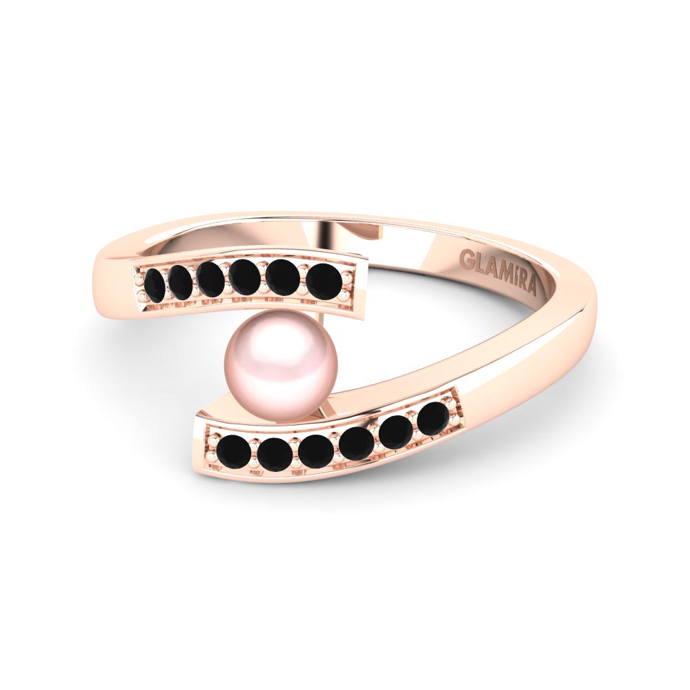 Ónix Negro Anillo Jolisa Ø4 mm