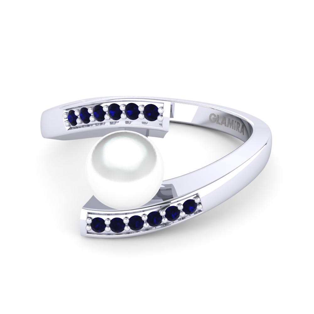 Dark Blue Zirconia Ring Jolisa