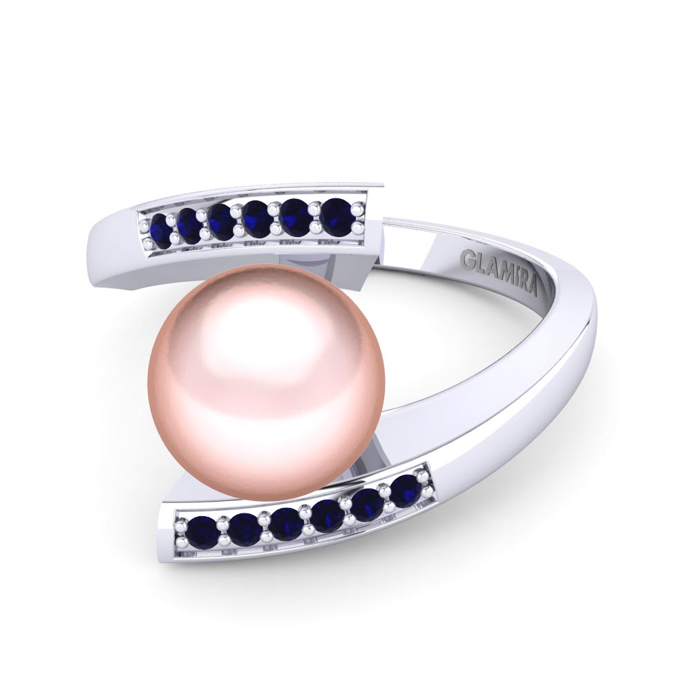 Dark Blue Zirconia Ring Jolisa Ø8 mm