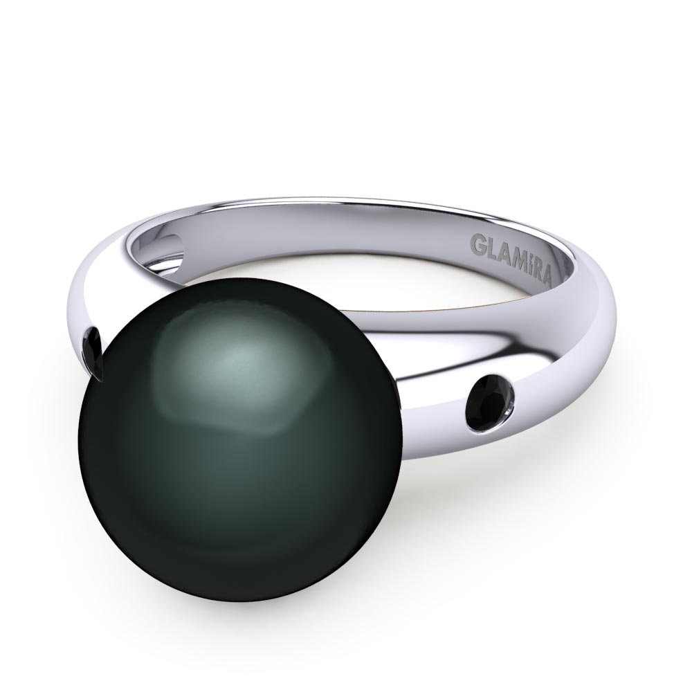 Black Onyx Ring Vione Ø10 mm