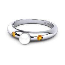 Pearls Engagement Rings