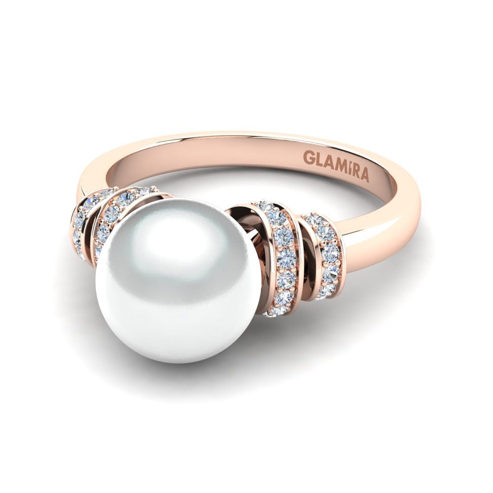 18ct Rose Gold Ring Sarita Ø8 mm