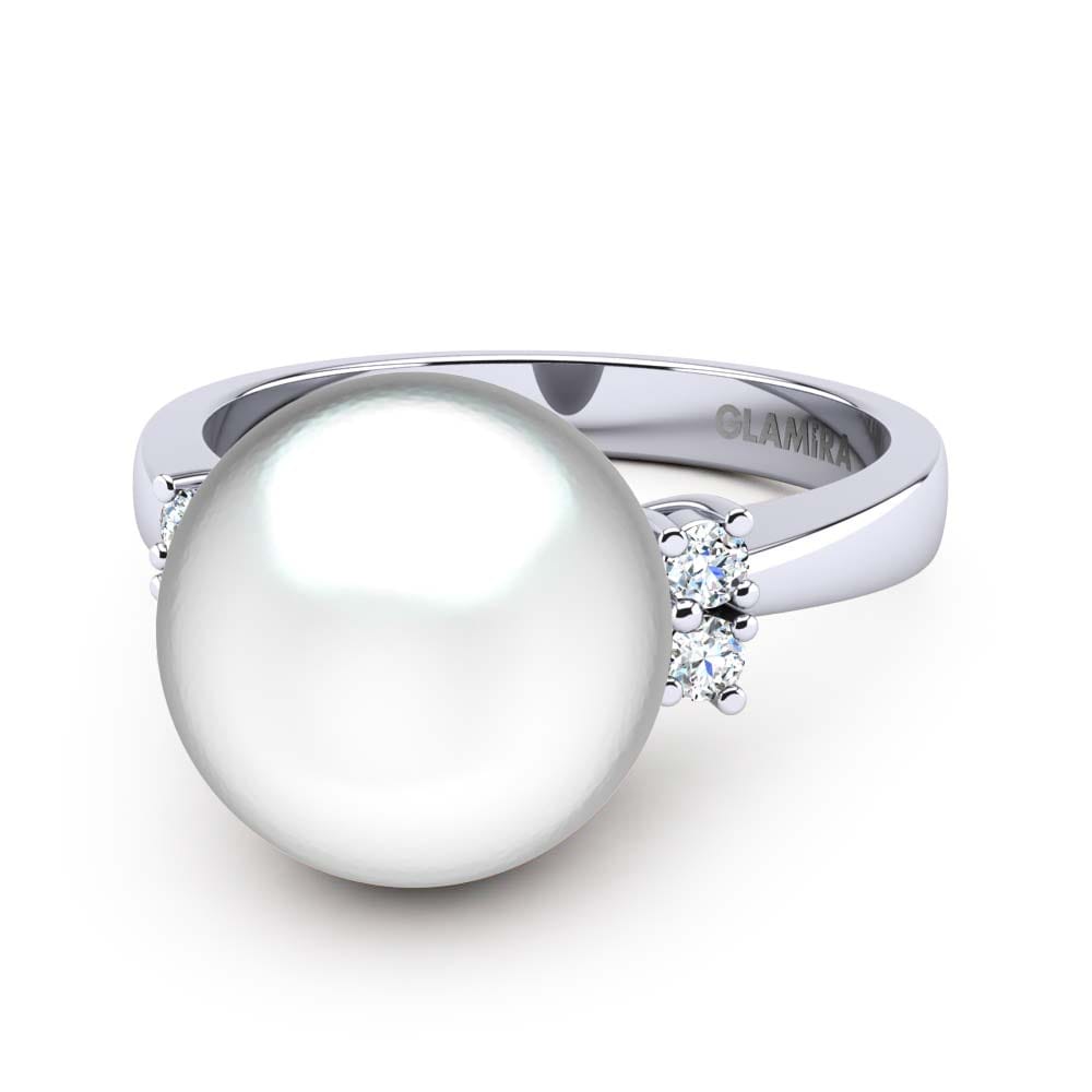 Diamante Produzido em Laboratório Anel Giselle Ø10 mm