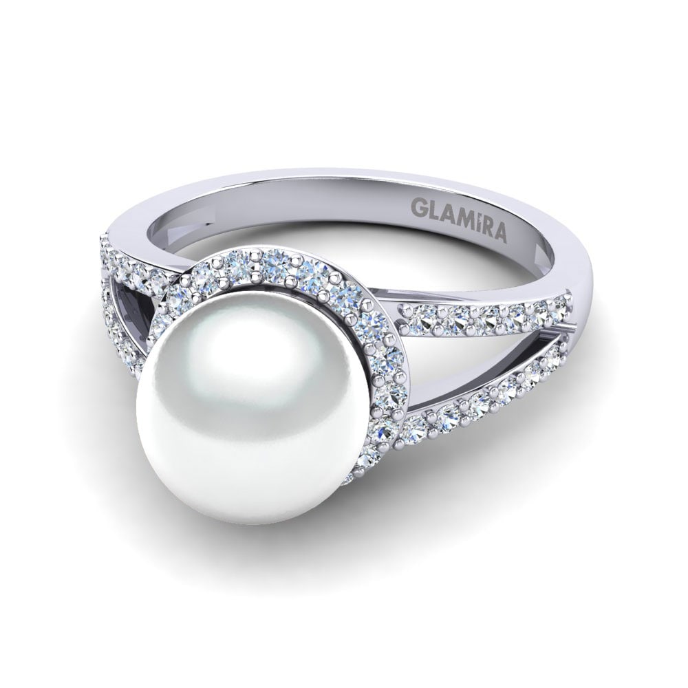 Diamante Produzido em Laboratório Anel Jeremia Ø8 mm