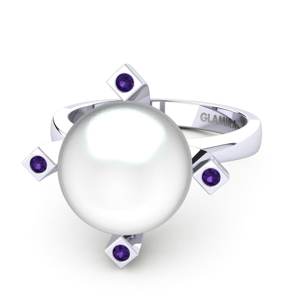 Amatista Anillo Margosha Ø10 mm