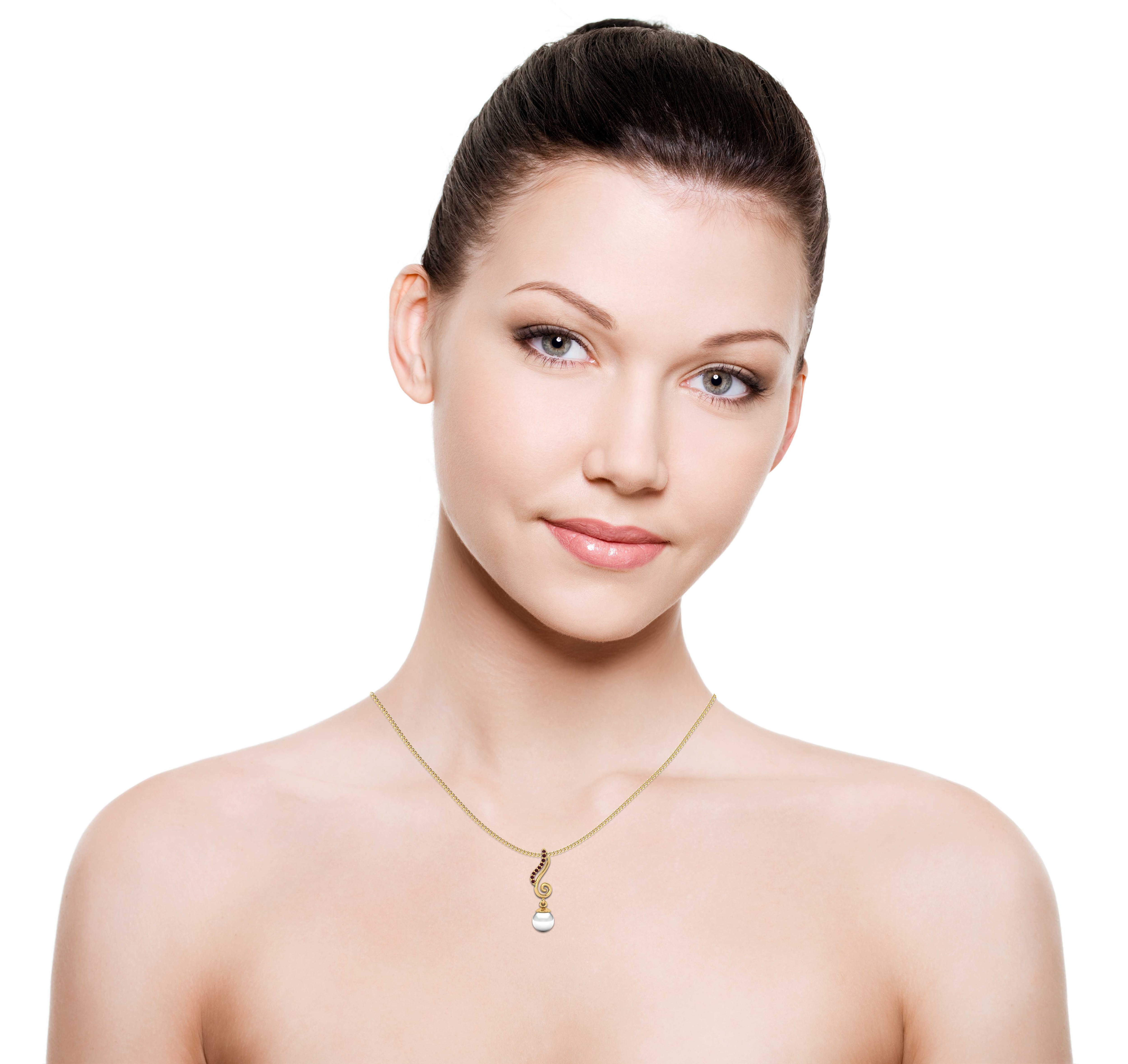 Garnet Women's Pendant Susy
