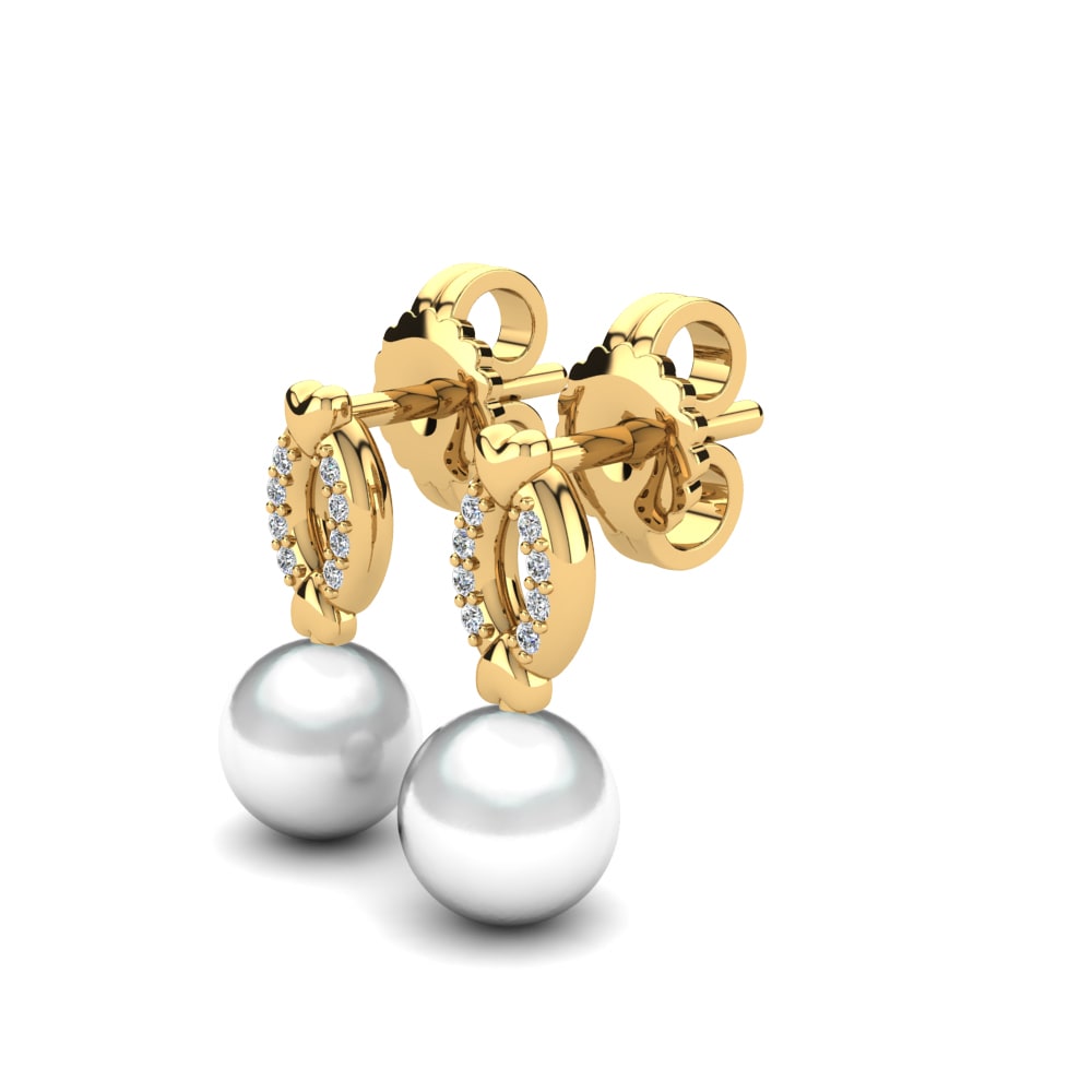 Lab Grown Diamond Women's Earring Lianelis Ø6 mm