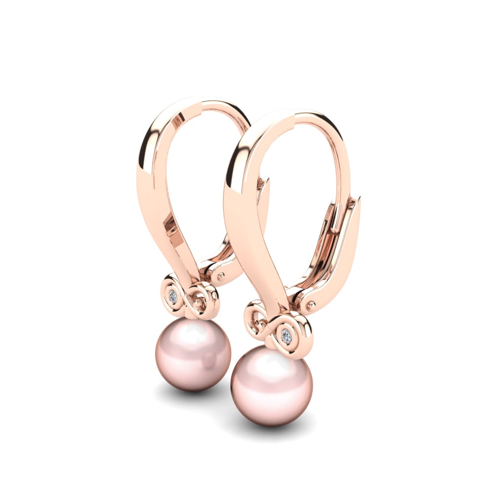 Lab Grown Diamond Women's Earring Leonisa Ø6 mm