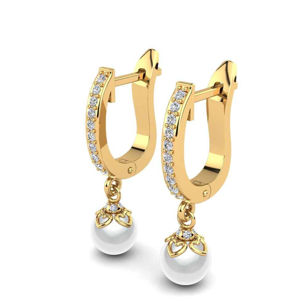 Zirconia Women's Earring Lanitra Ø6 mm