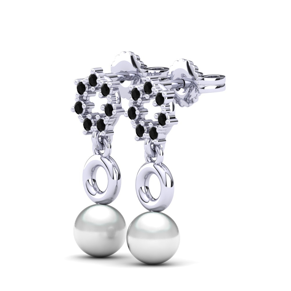 Black Diamond Women's Earring Kaydlin Ø6 mm