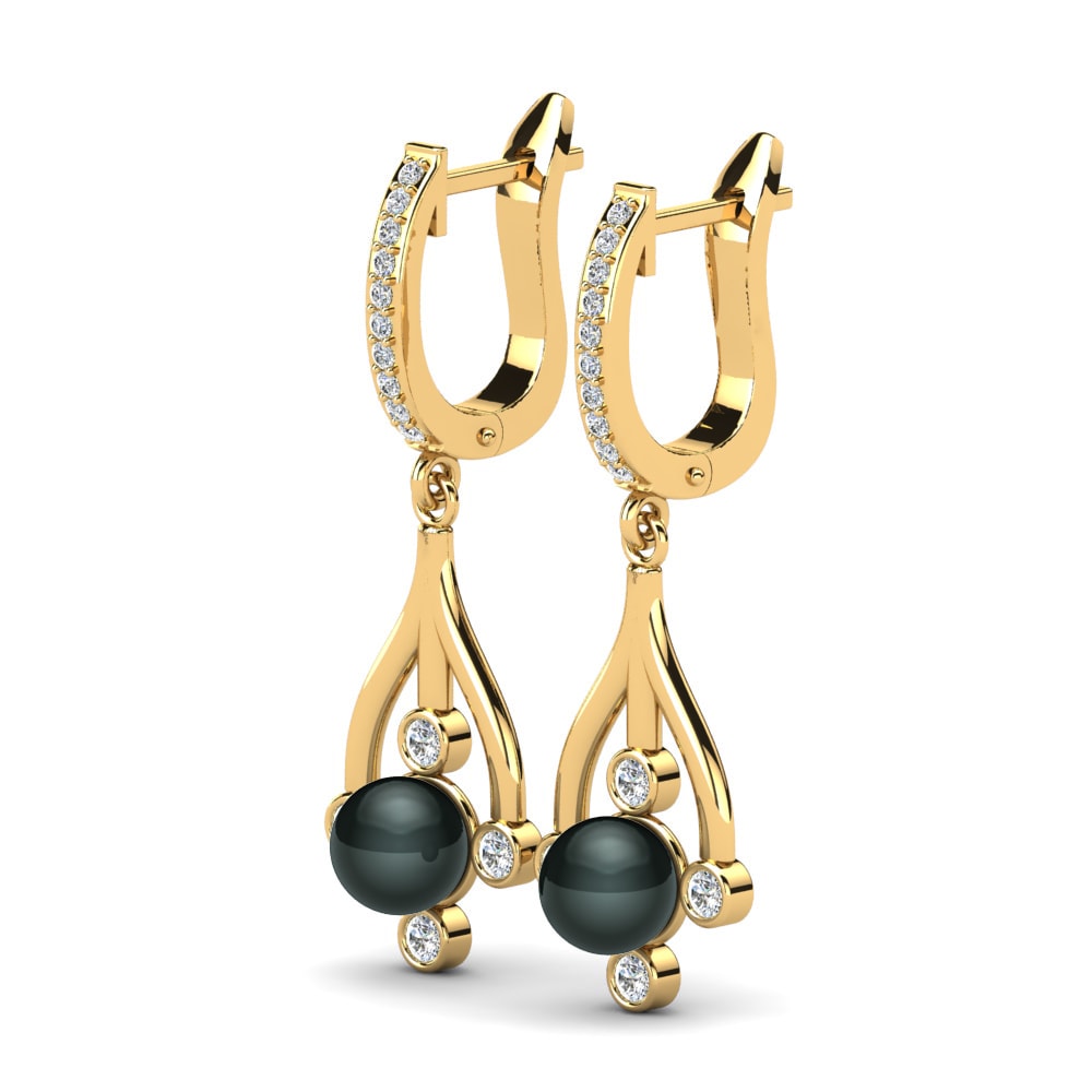 Moissanite Women's Earring Karinita Ø6 mm