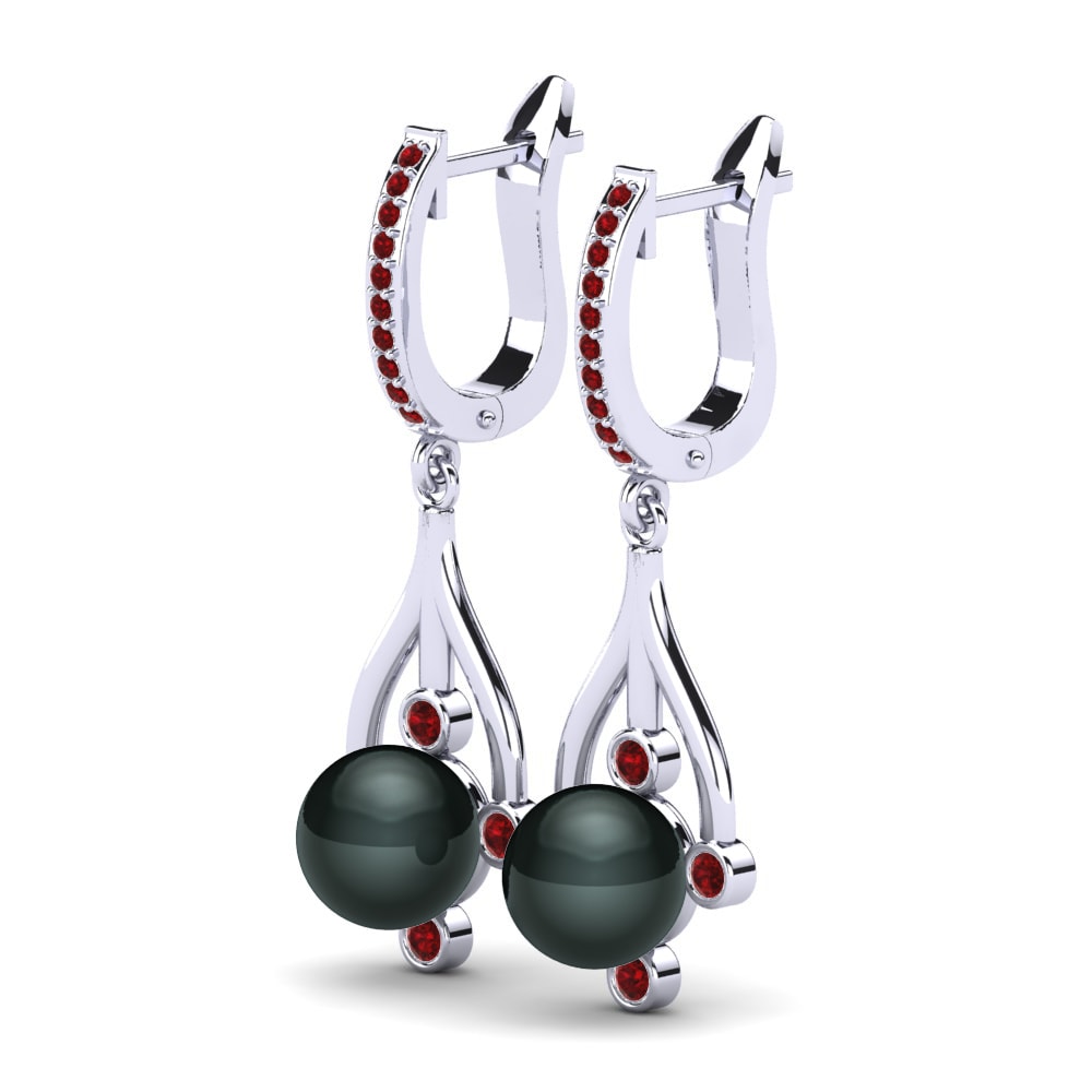 Ruby Women's Earring Karinita Ø8 mm