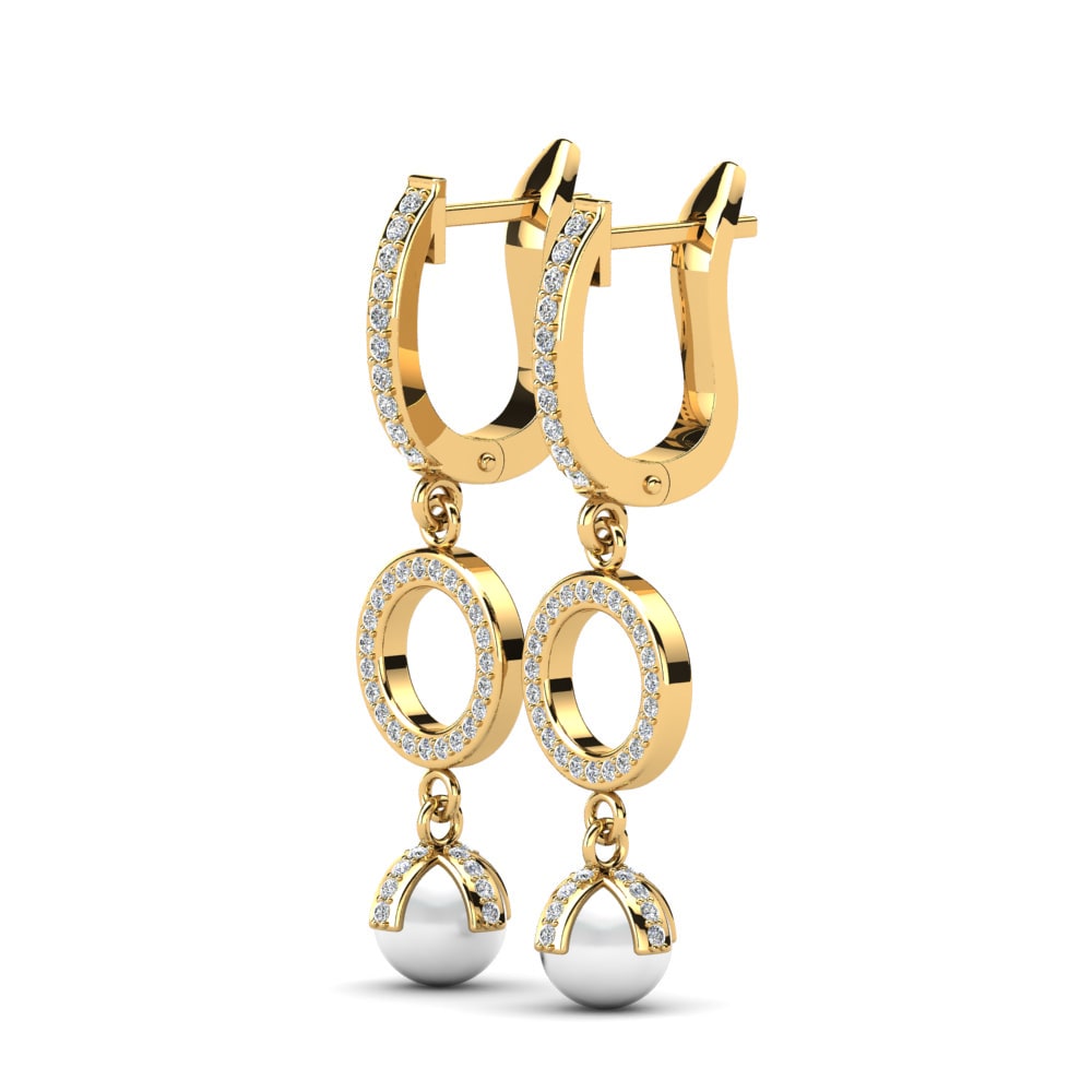 Women's Earring Kanupriya Ø6 mm
