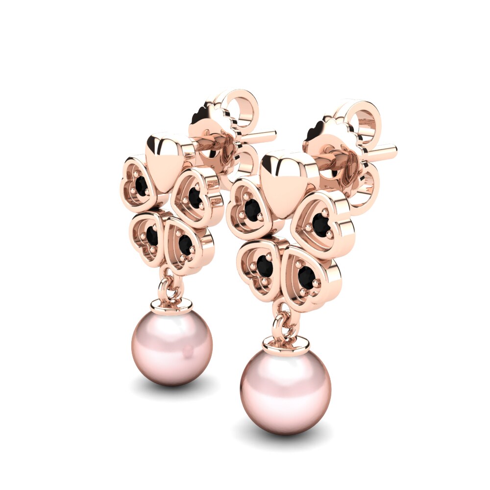 Black Sapphire Women's Earring Zemira