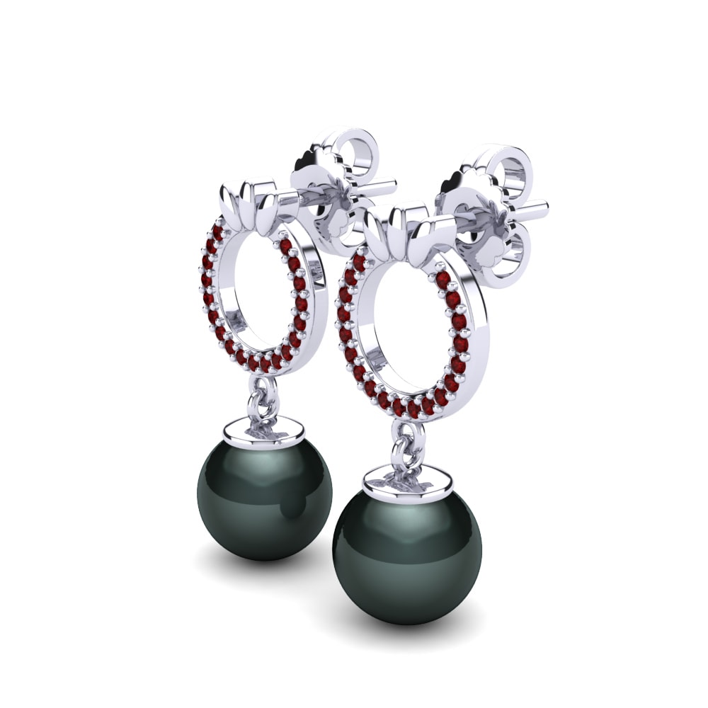 Red Zirconia Women's Earring Zelotes