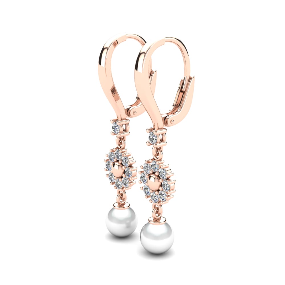 14ct Rose Gold Women's Earring Kinnadie
