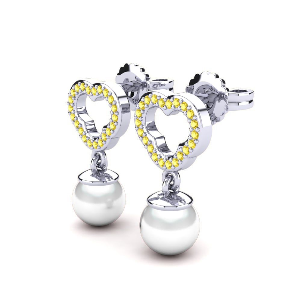 Yellow Sapphire Women's Earring Kaylissa