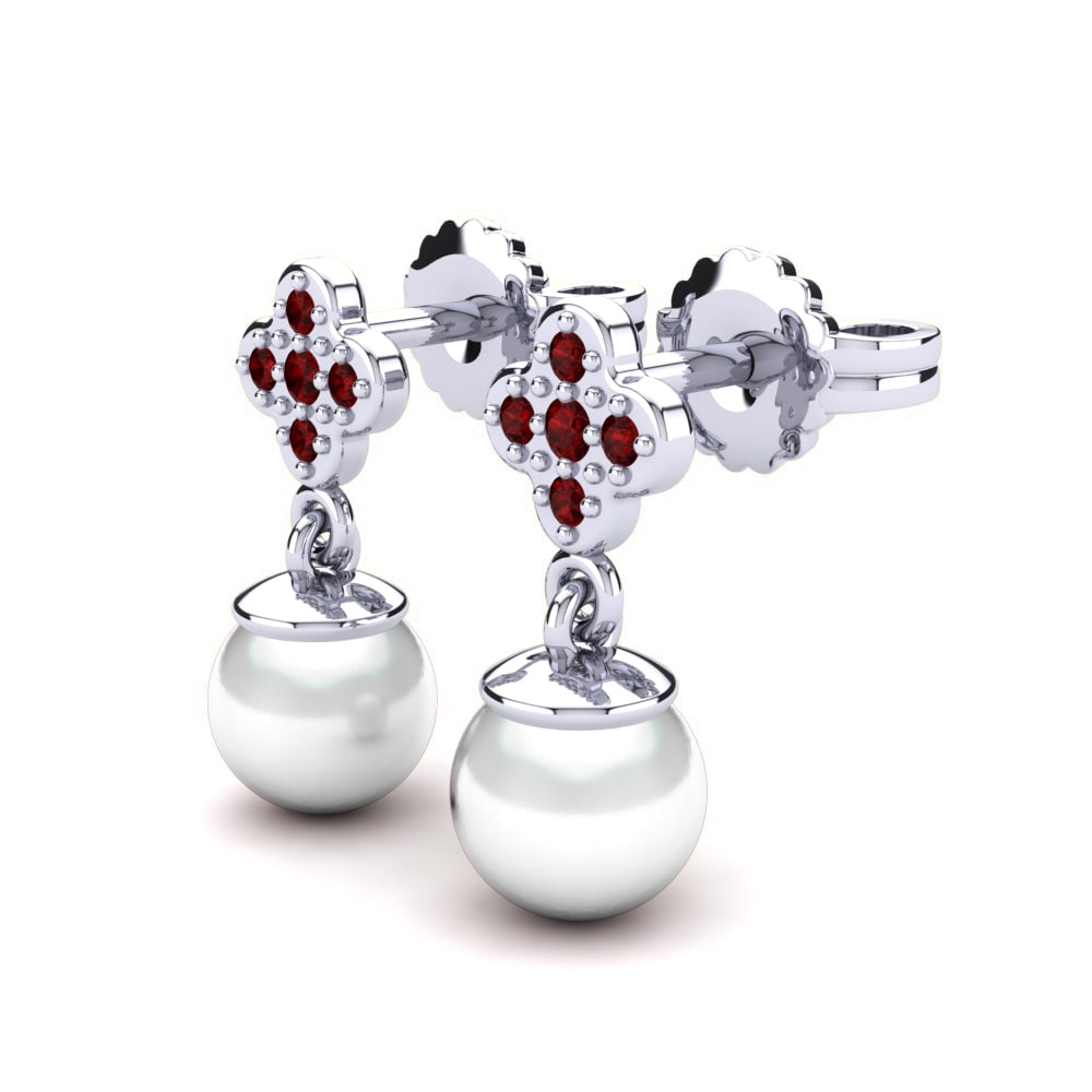 Red Zirconia Women's Earring Kaylonni